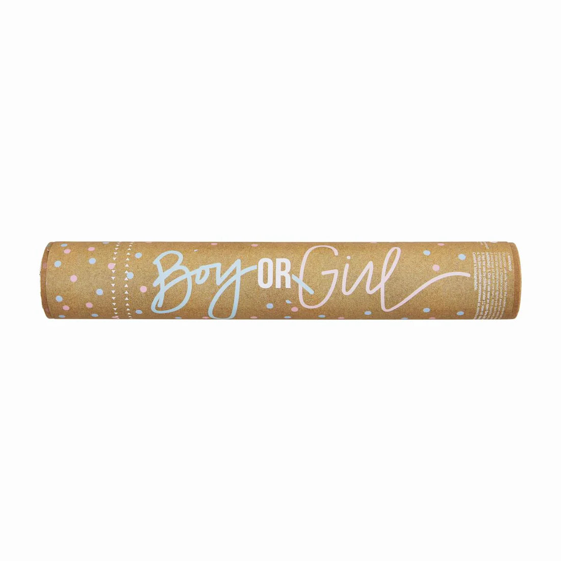 Gender Reveal Popper - Pink & Blue