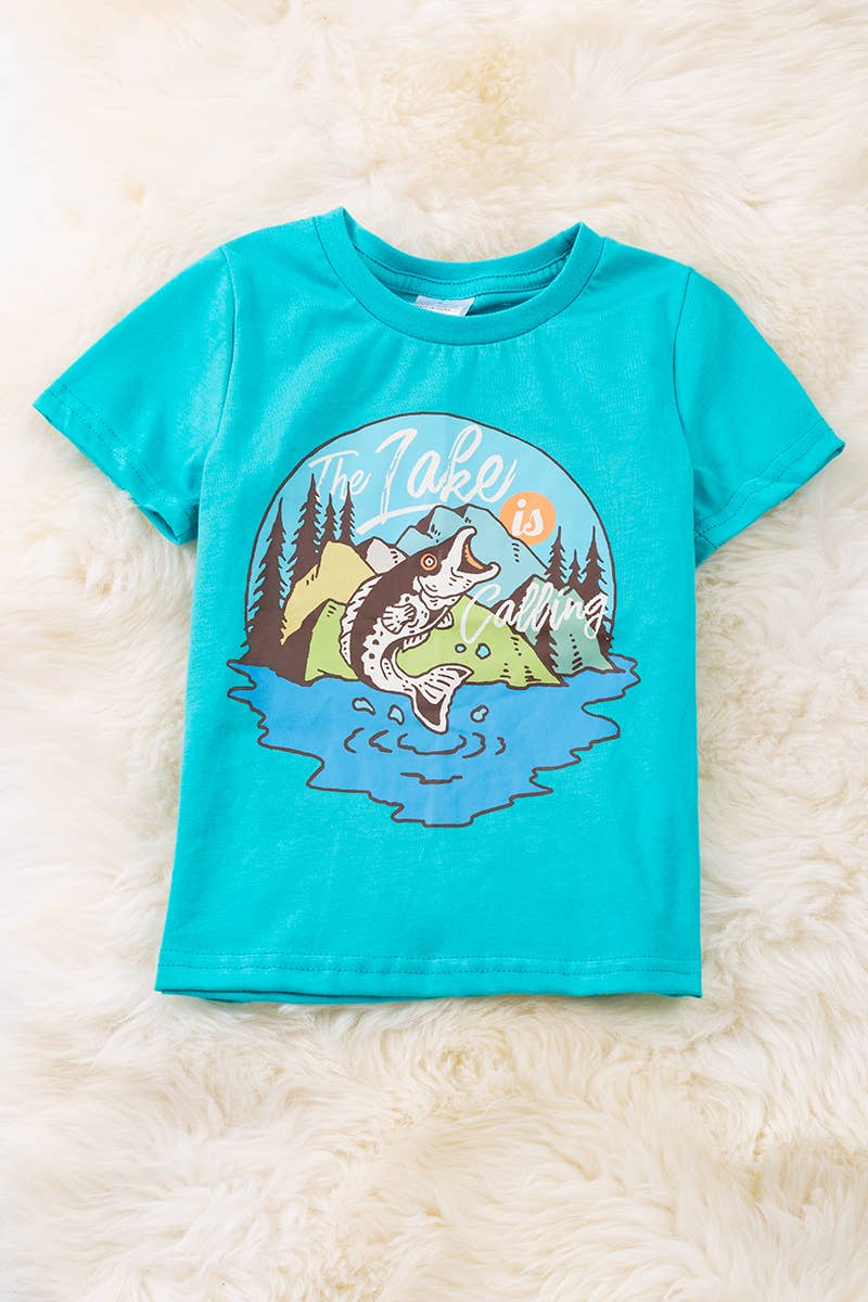 "THE LAKE IS CALLING" TEE SHIRT