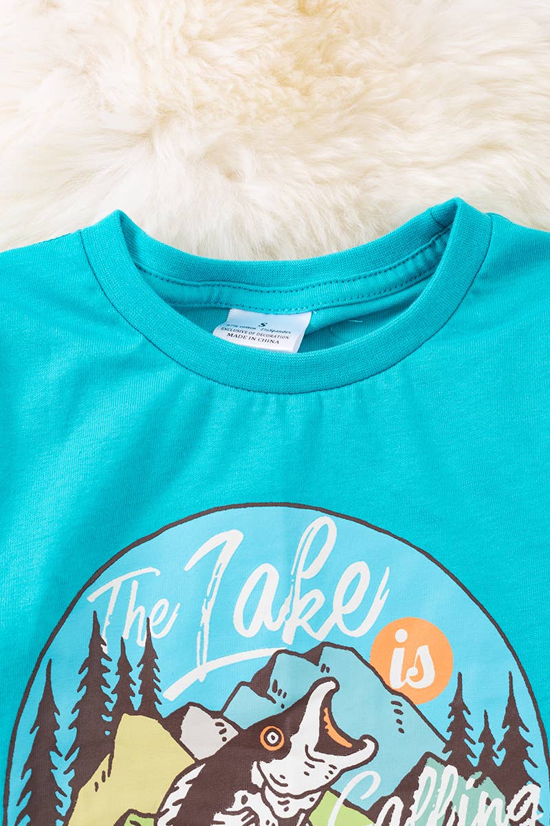 "THE LAKE IS CALLING" TEE SHIRT