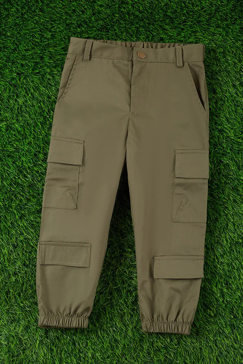 ARMY GREEN CARGO PANTS