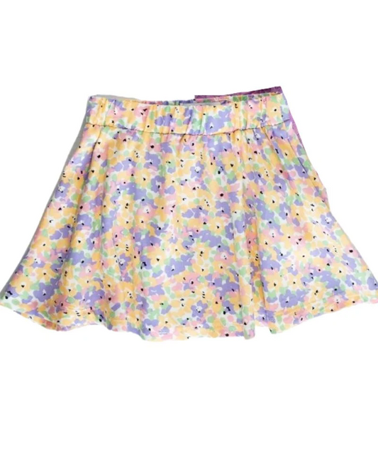 Macee Skater Skirt-ColorfulFloral