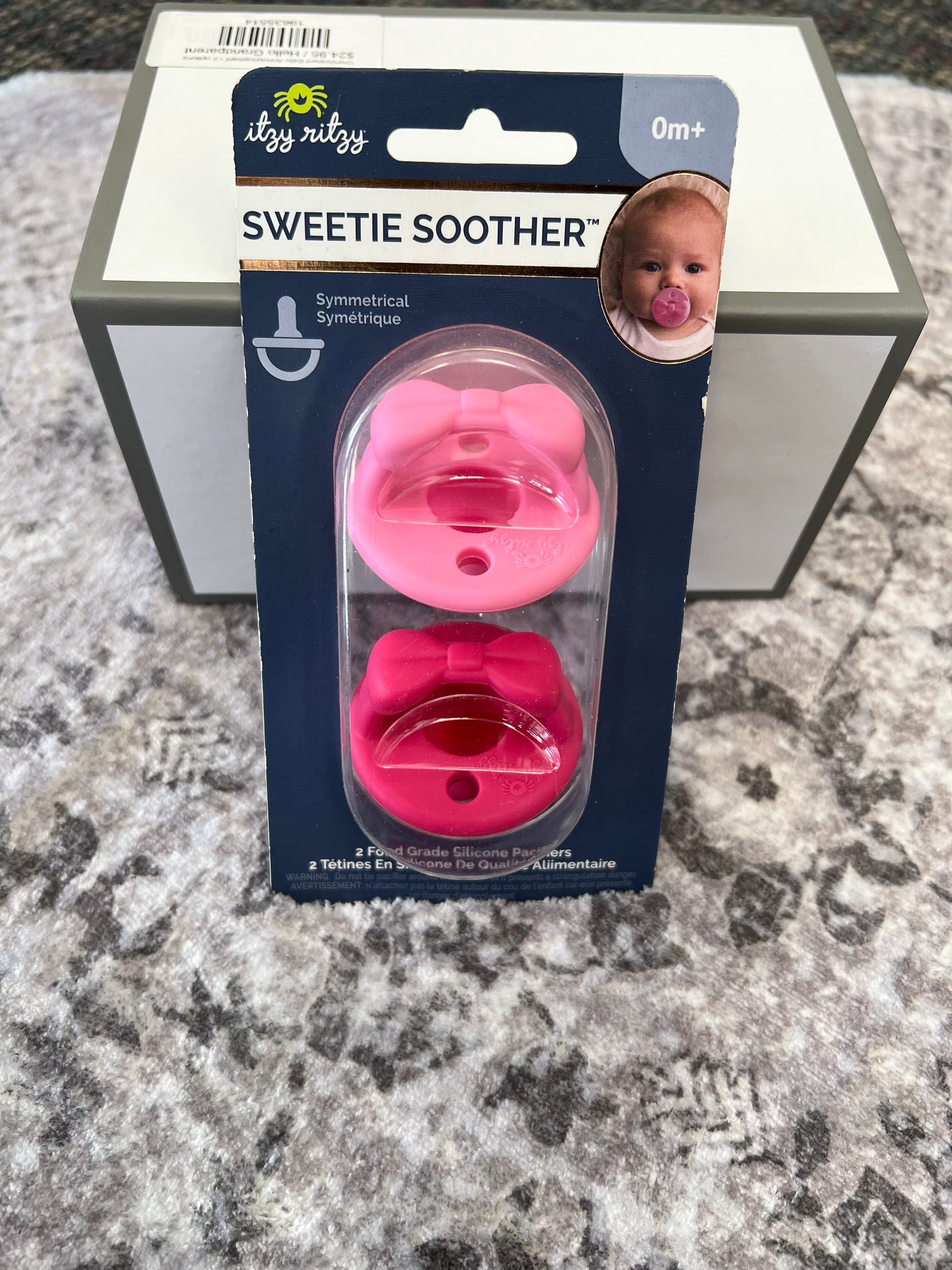 Sweetie Soother Pacifier Sets - Multiple Colors Available