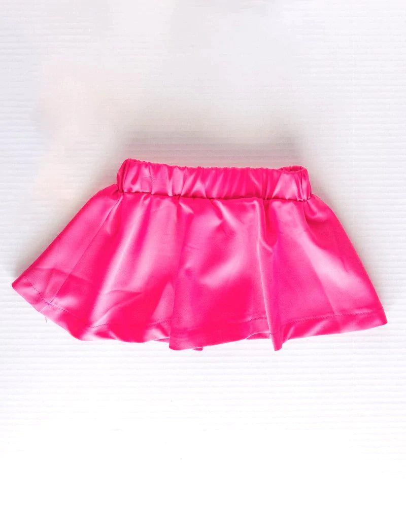 Macee Skater Skirt - Hot Pink