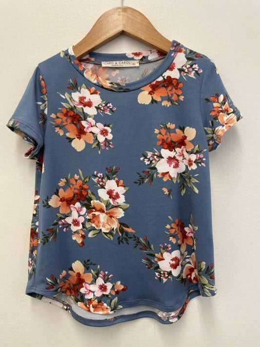 KIDS FLORAL TOP