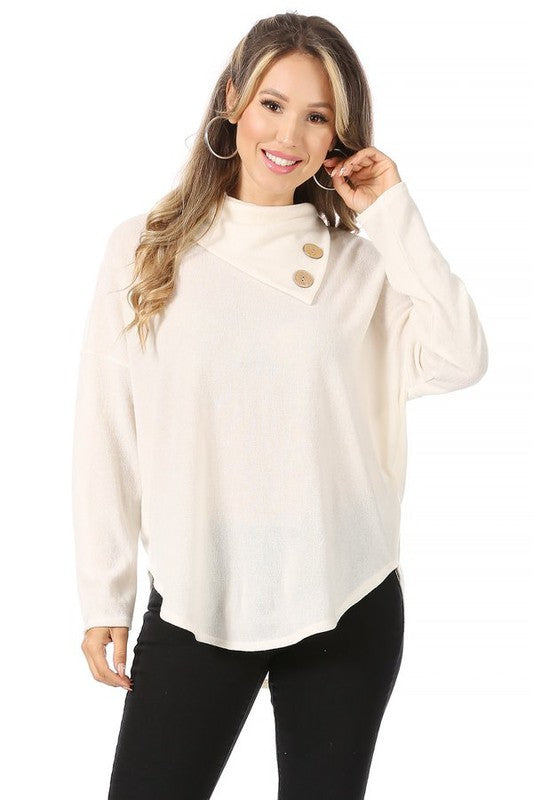 Maternity Turtle Neck Top