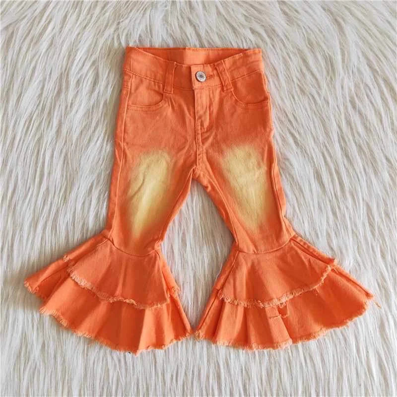 Orange Double Flare Bells