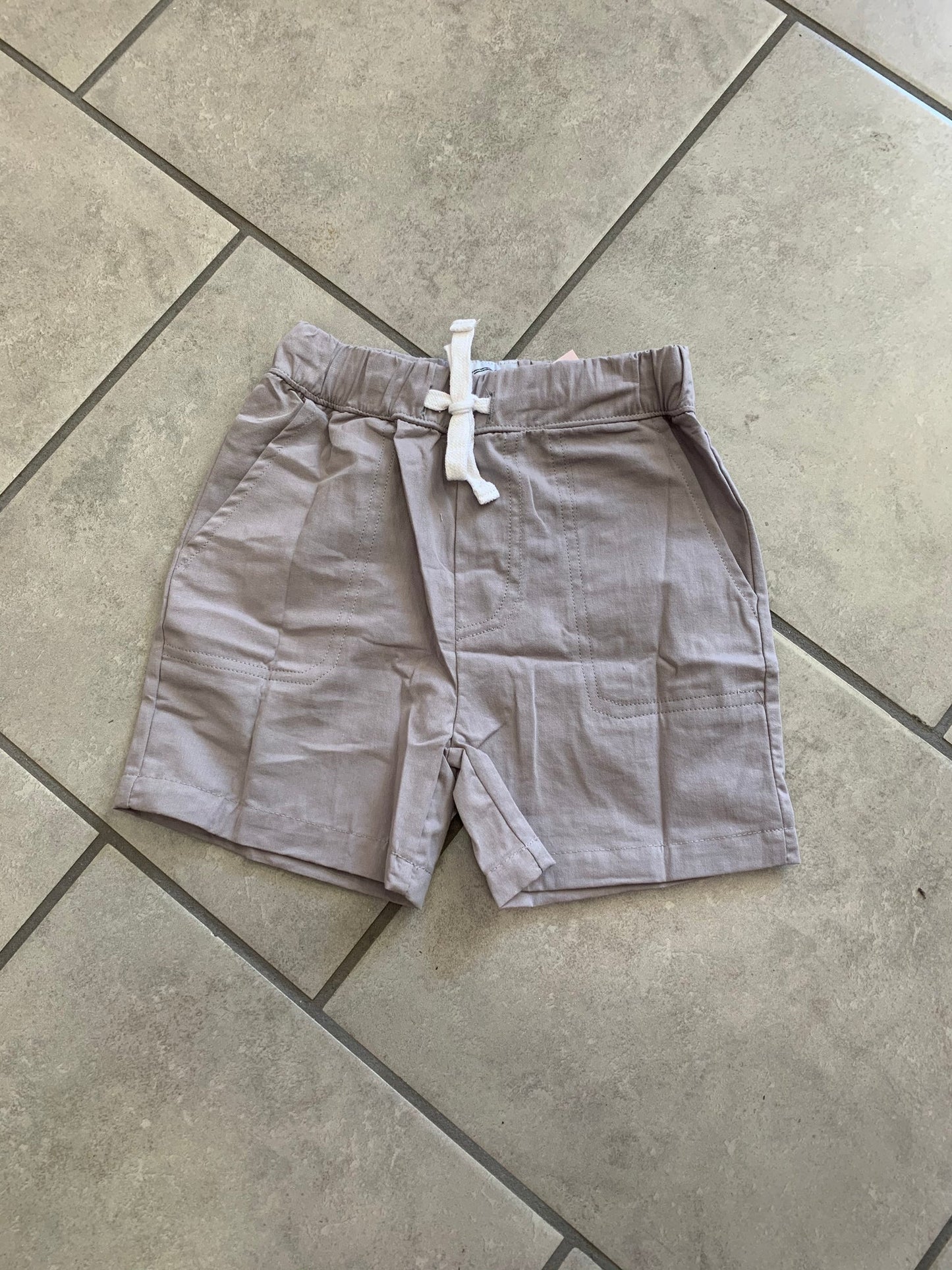 Gray Khaki Shorts